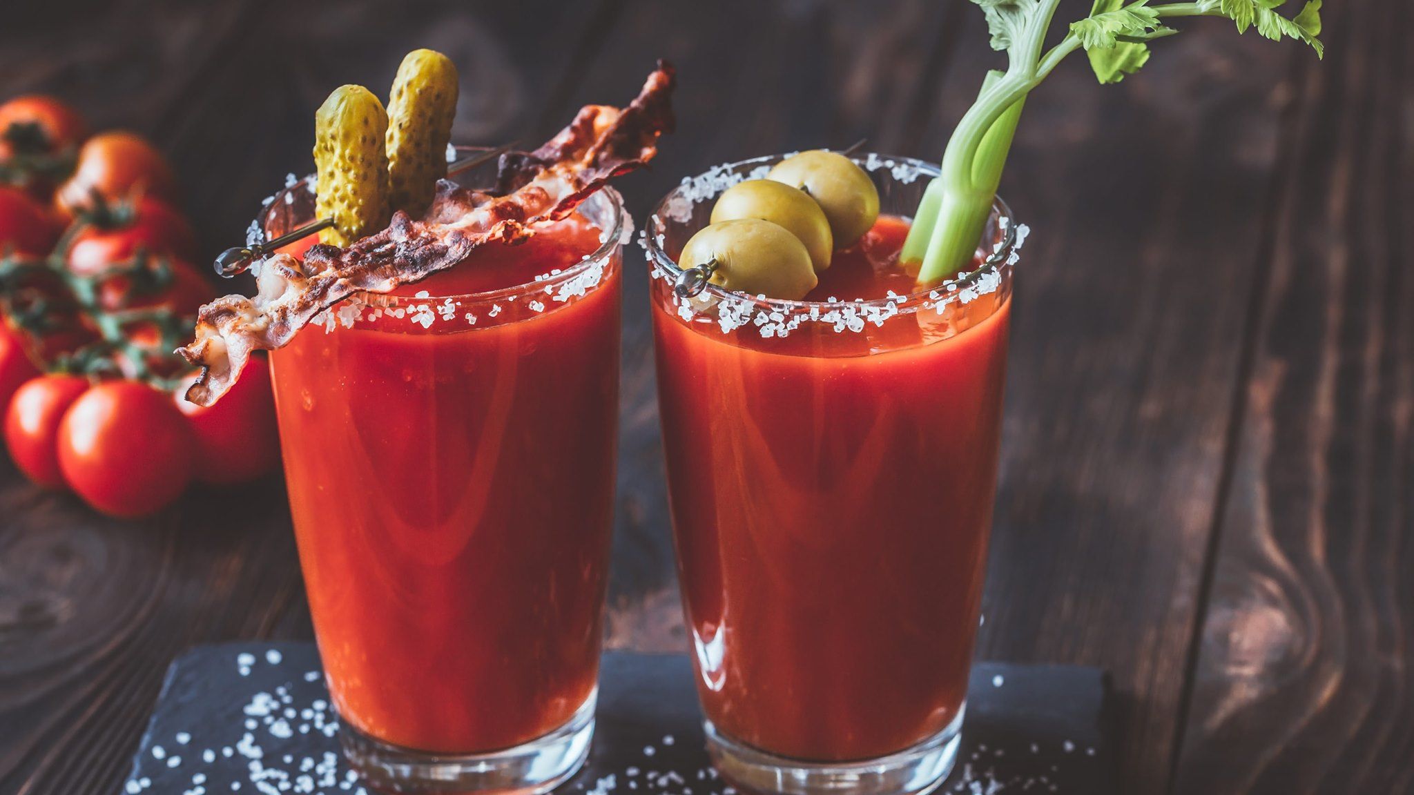 Cocktail Bloody Mary con pomodori, 1332x850 HD, Desktop