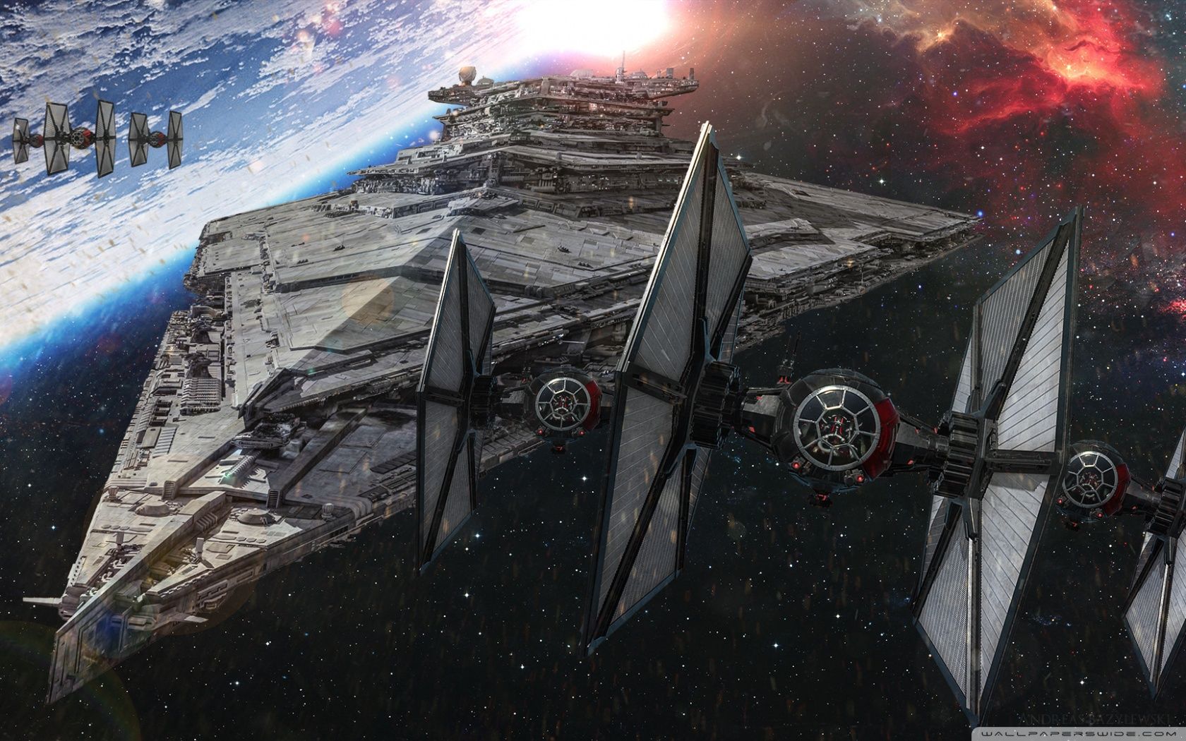 Astronavi Star Wars nello spazio, 1680x1050 HD, ROG Asus Laptop