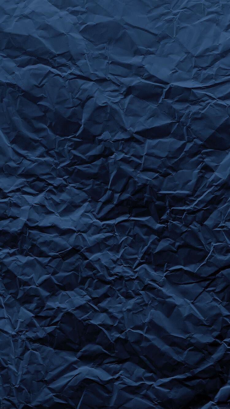 Carta blu navy stropicciata, 750x1334 Full HD Verticale, iPhone
