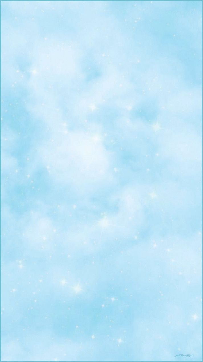 Nuvole azzurro pastello sfumato, 713x1269 Verticale, Mobile