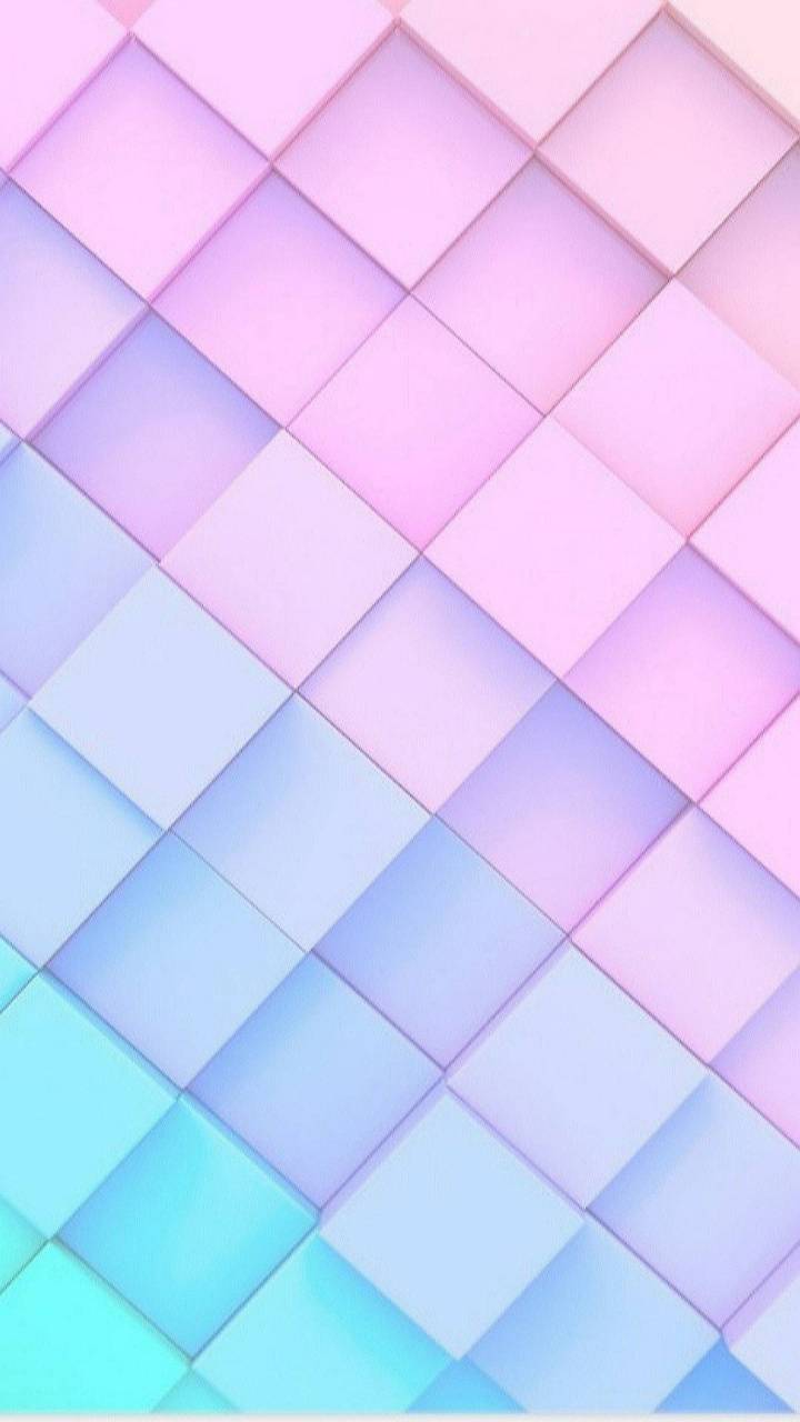 Rombi geometrici rosa e blu, 720x1280 Verticale, Telefono