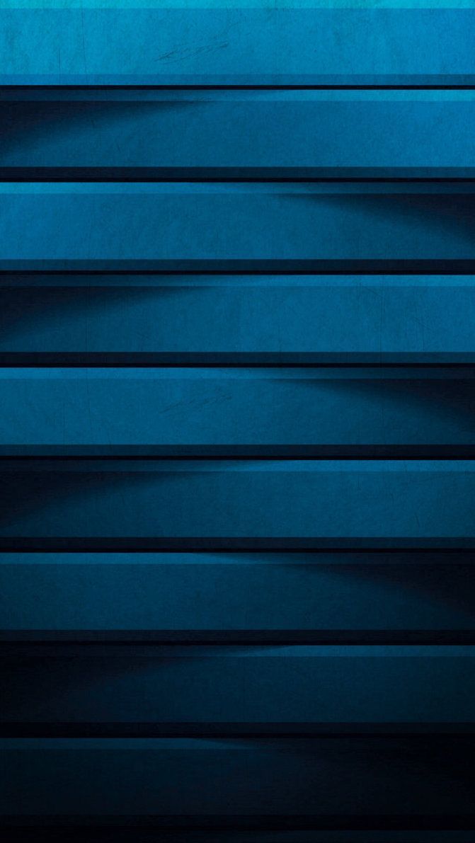Strisce orizzontali blu astratte, 671x1191 Verticale, Mobile