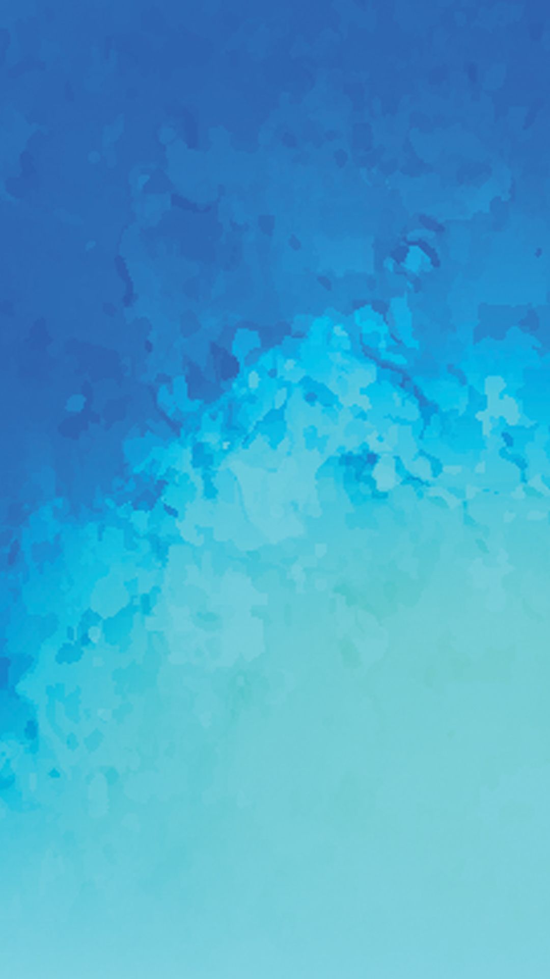 Acquerello astratto blu turchese, 1080x1920 Verticale, Mobile