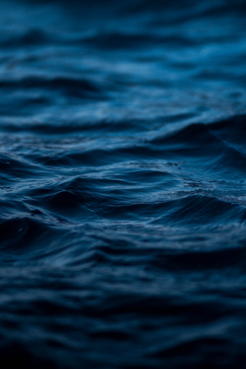 Acqua blu scuro ondulata, 1000x1500 Full HD Verticale, iPhone