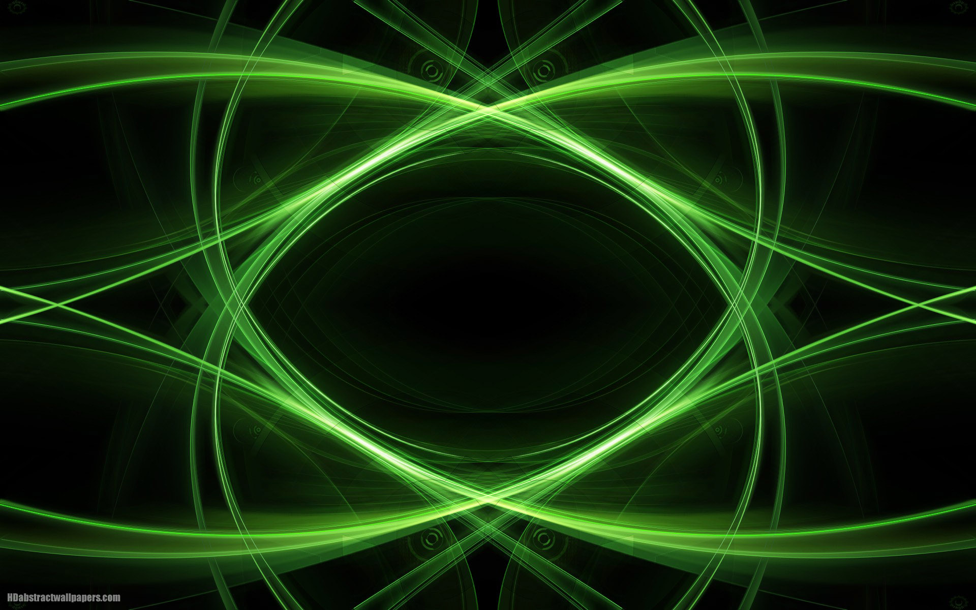 Astratto linee verdi luminose, 1920x1200 Full HD+, Desktop