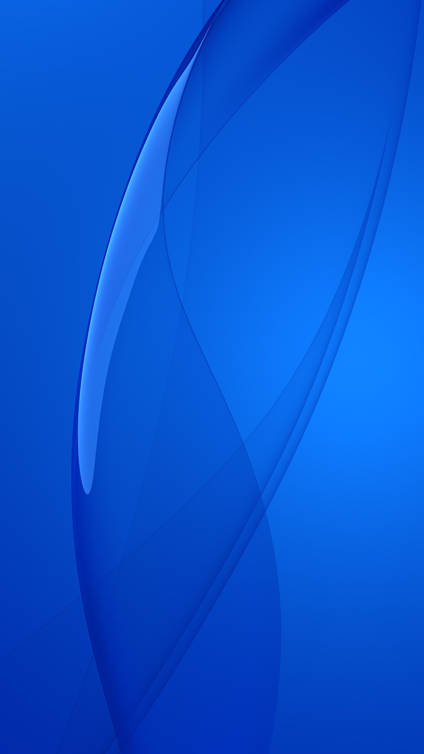 Sfondo astratto blu curve, 1440x2560 Verticale, Telefono
