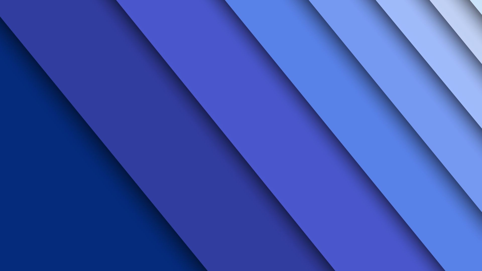 Strisce diagonali material design blu, 1920x1080 1080p, PC Desktop