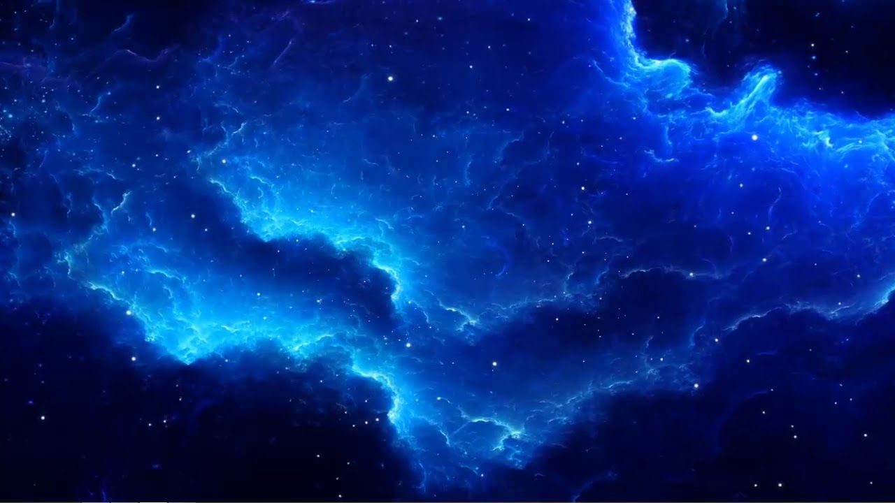 Nebulosa blu spaziale, 1280x720 720p, Laptop