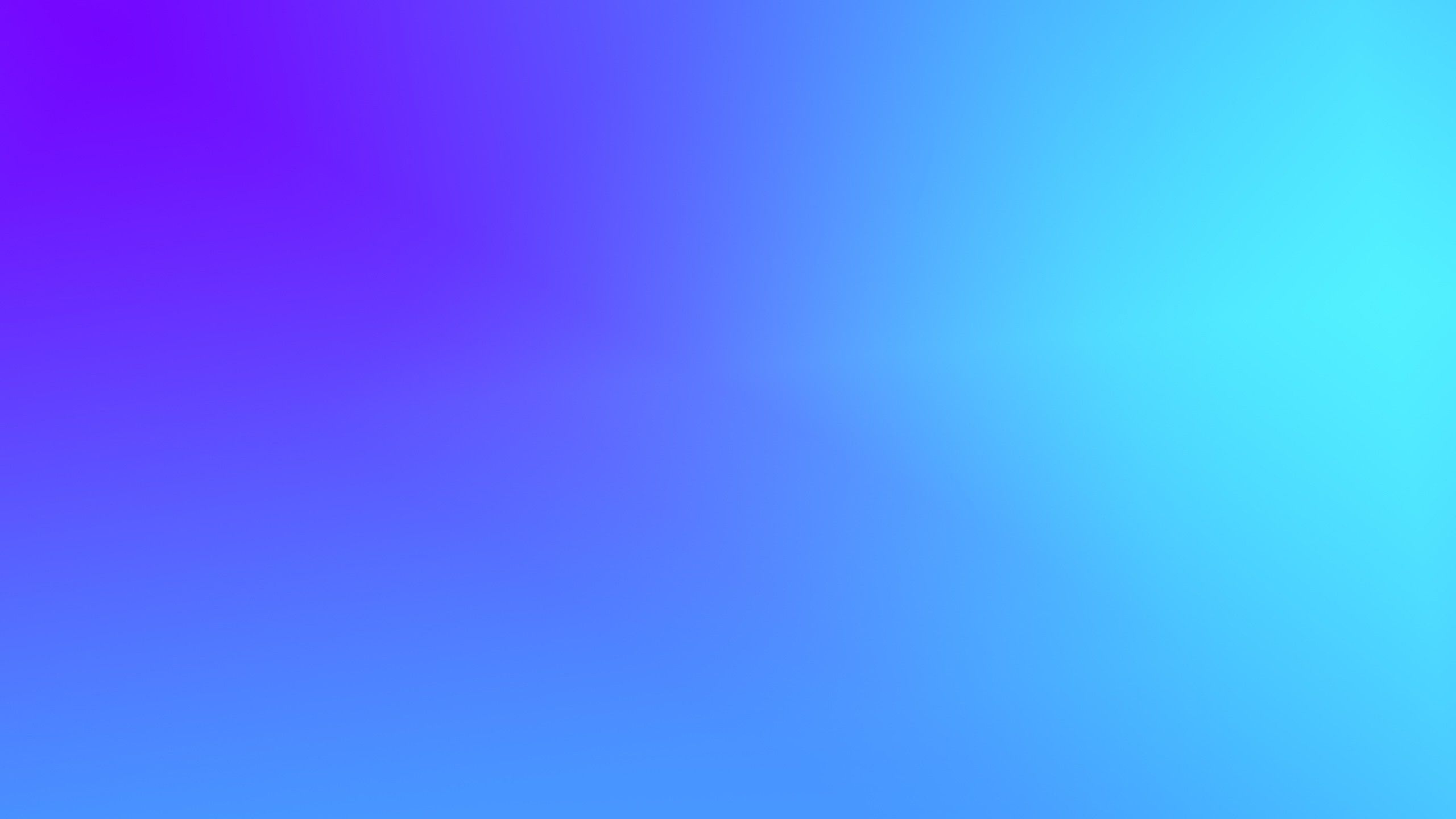 Gradiente sfumato viola blu ciano, 2560x1440 2K QHD, Monitor Gaming
