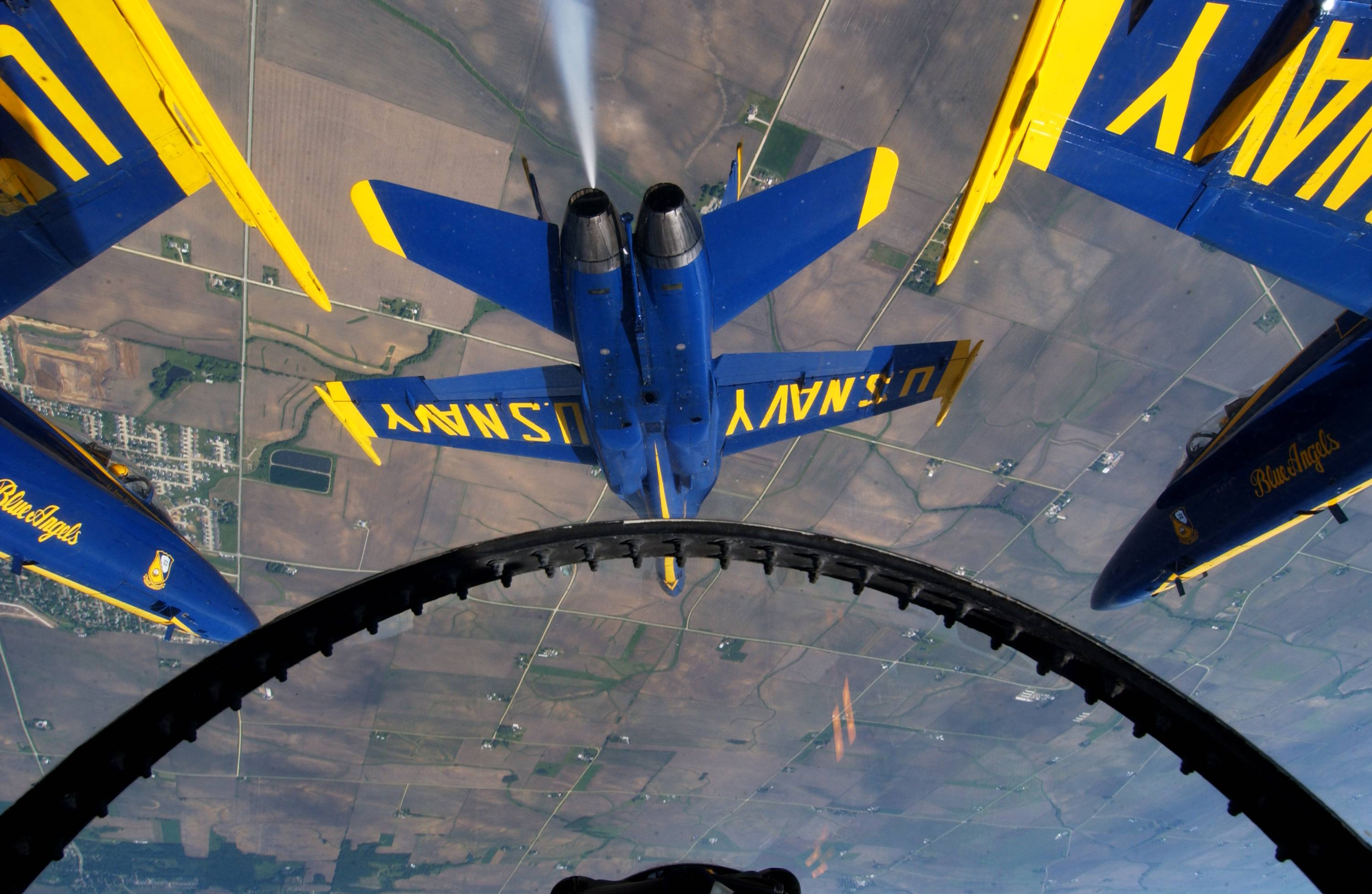 Jet acrobatici Blue Angels Navy, 3000x1955 2K, Desktop