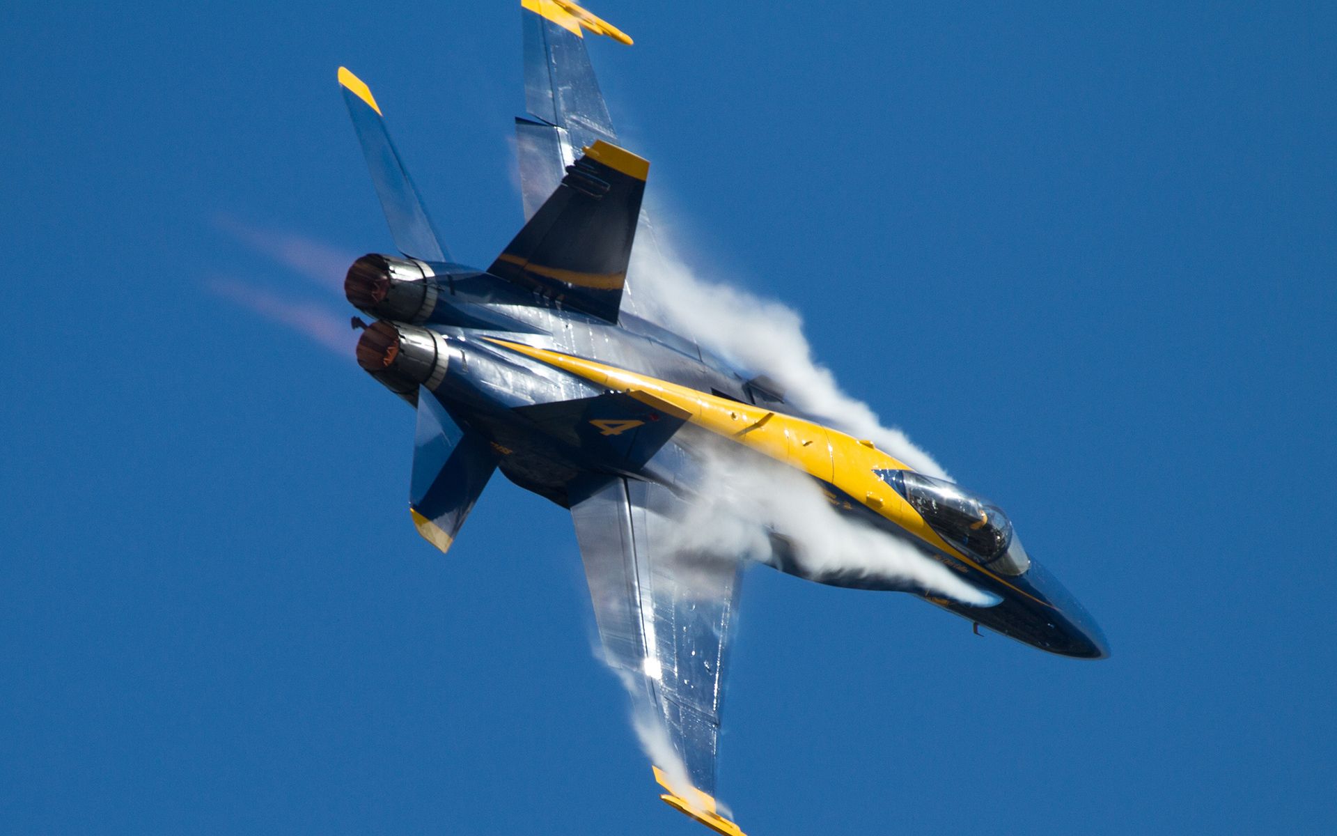 Jet Blue Angels in volo, 1920x1200 Full HD+ WUXGA, Desktop
