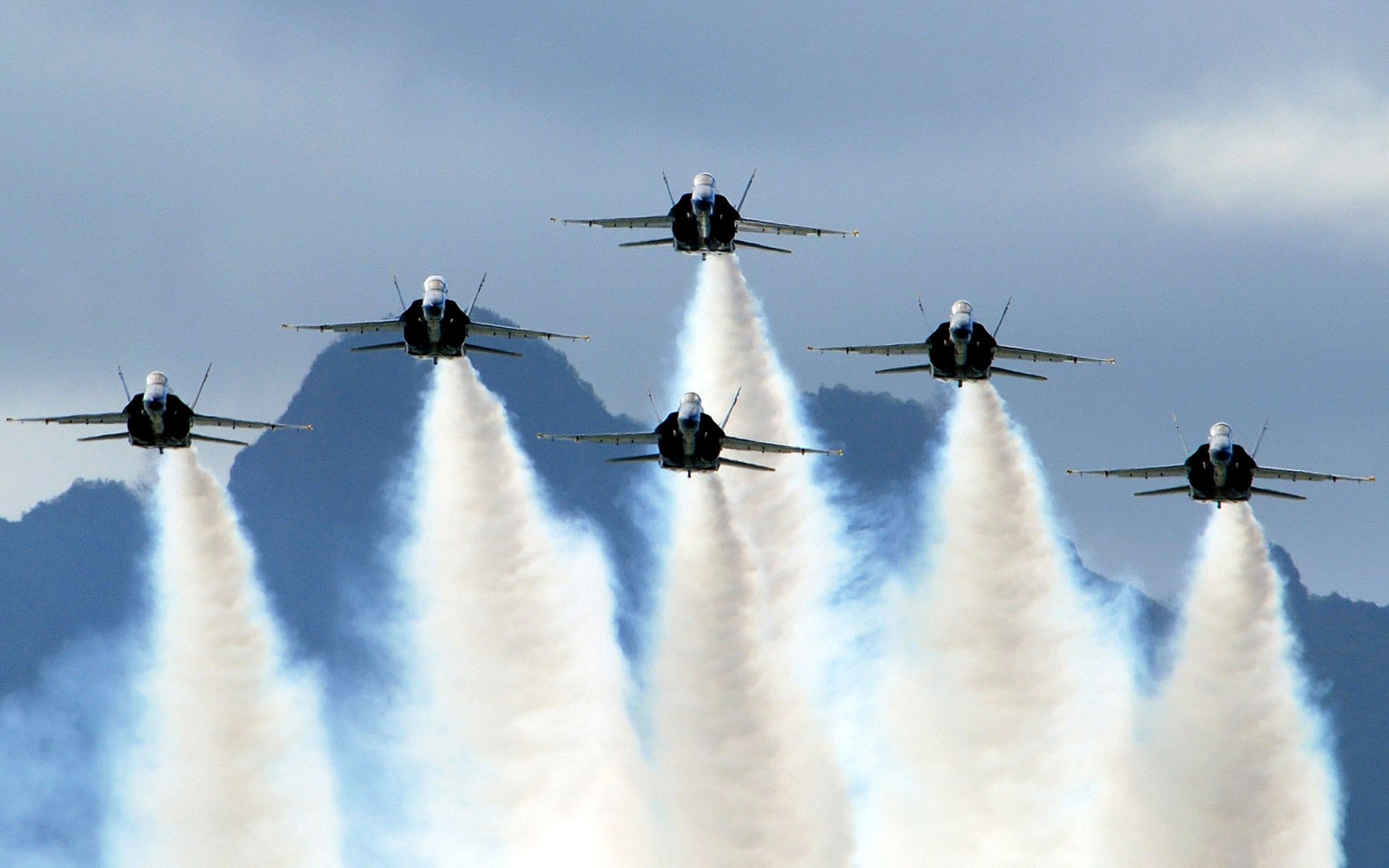 Blue Angels formazione delta jet, 1920x1200 Full HD+, PC