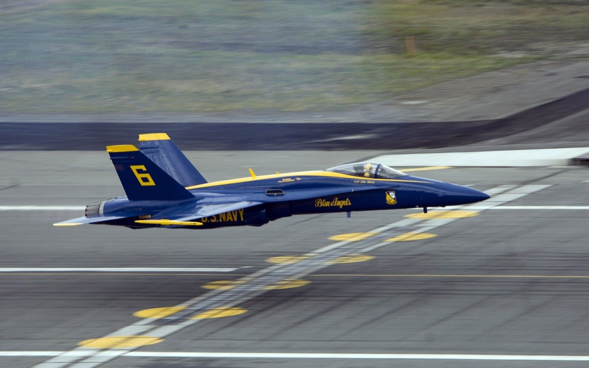 Jet blu Blue Angels decollo, 1920x1200 Full HD+ WUXGA, PC