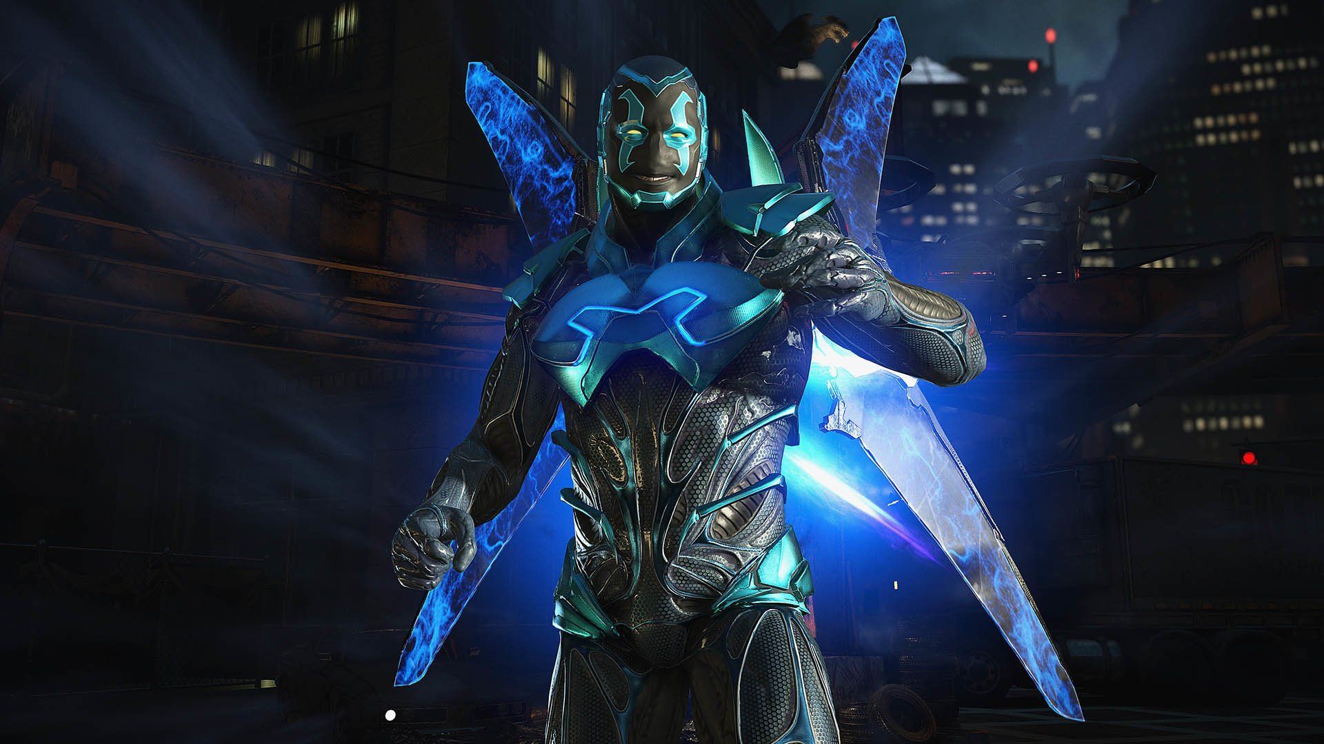 Blue Beetle supereroe notturno, Jaime Reyes, 1920x1080 Full HD, Laptop