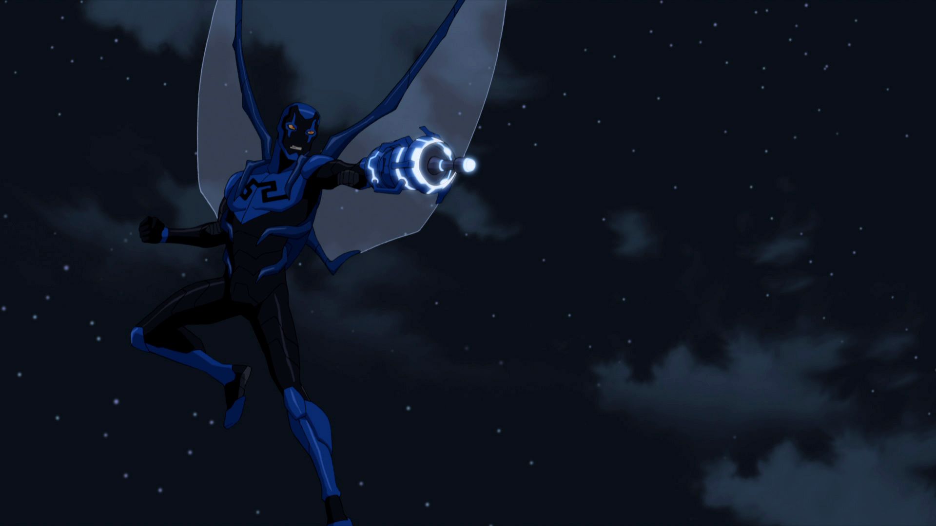 Blue Beetle logo scarabeo, 1920x1080 Full HD 1080p, PC Desktop