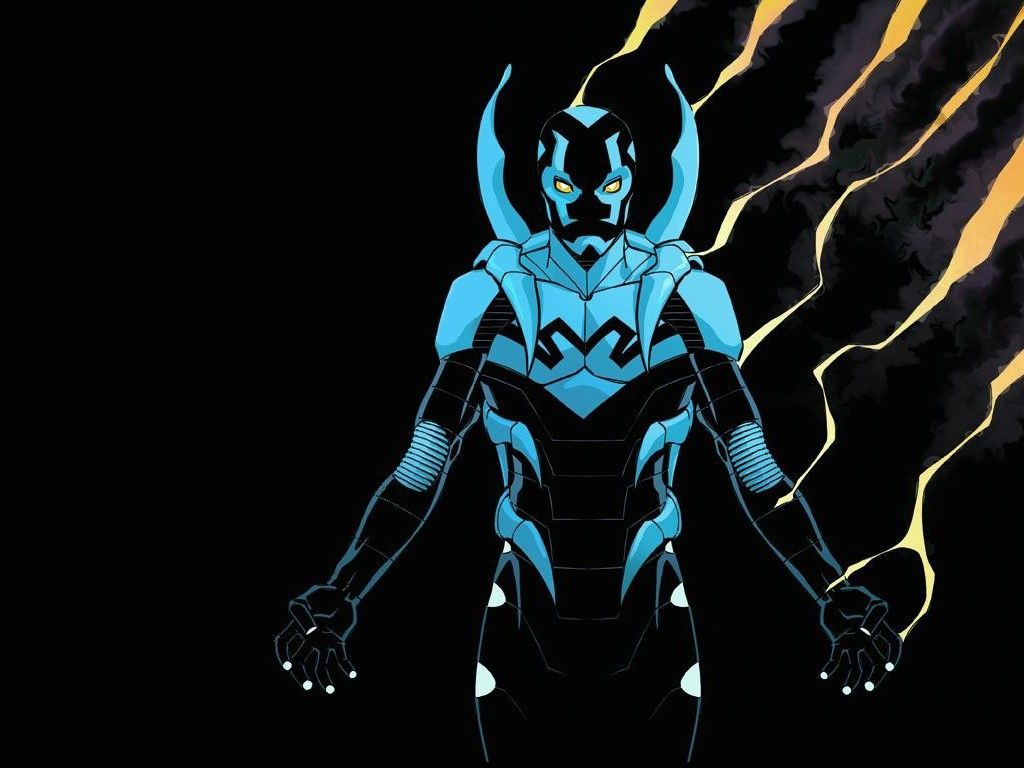 Blue Beetle supereroe DC, 1024x768 HD, Desktop