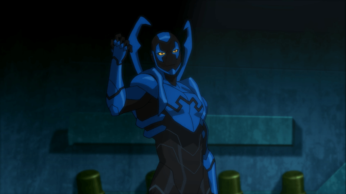 Blue Beetle in azione, 1920x1080 Full HD 1080p, PC Desktop
