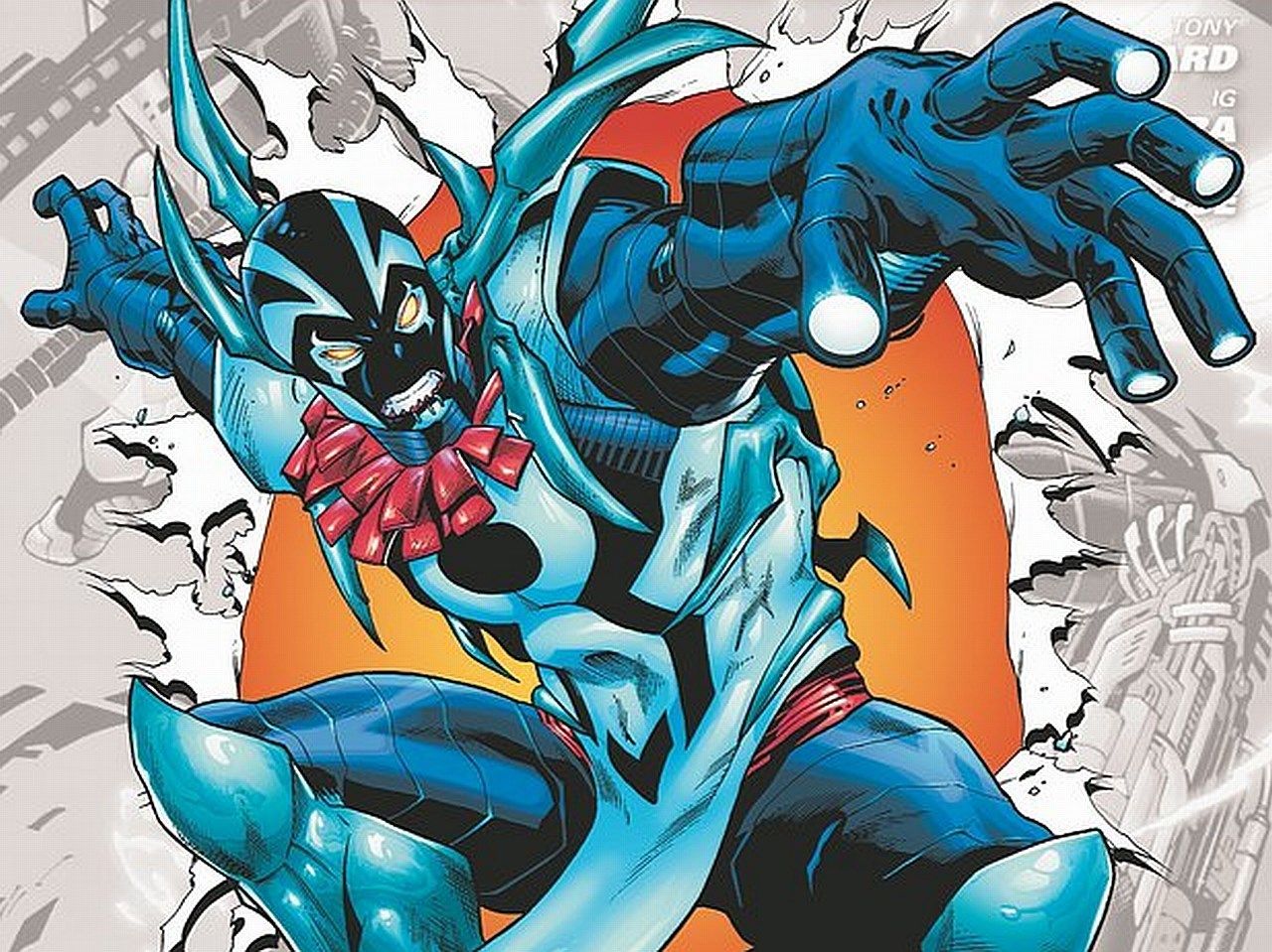 Blue Beetle supereroe DC Comics, 1280x959 HD, Desktop
