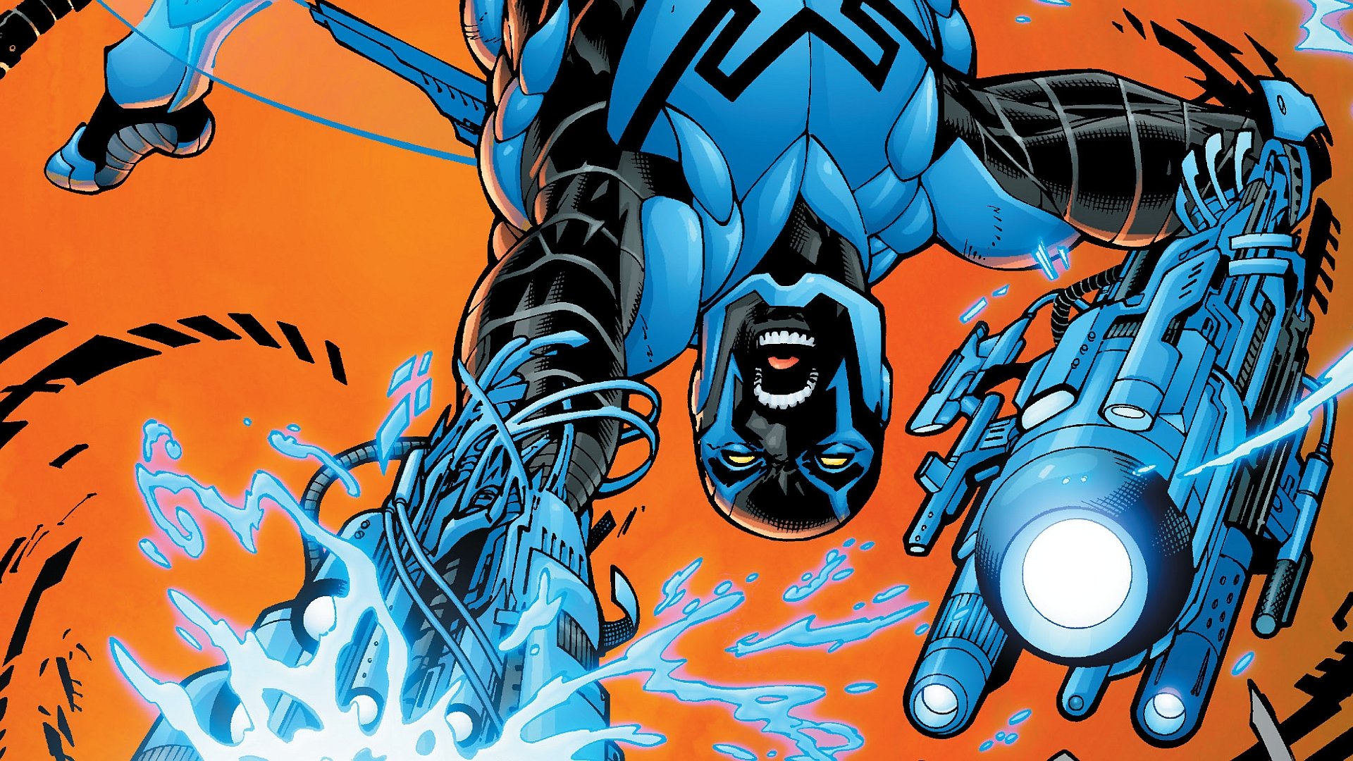Blue Beetle supereroe fumetto, 1920x1080 Full HD, PC Desktop