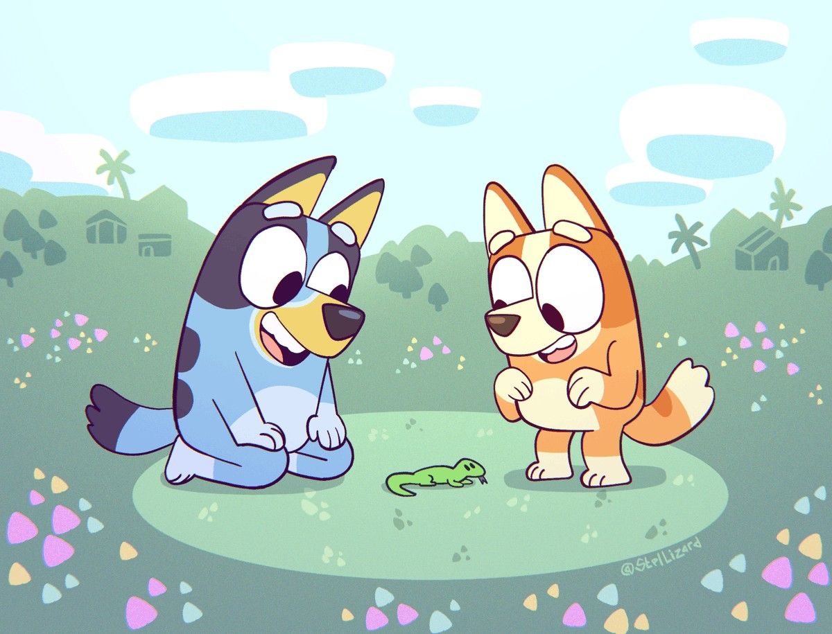 Bluey e Bingo cartone animato, 1200x915 HD, ROG Asus Laptop