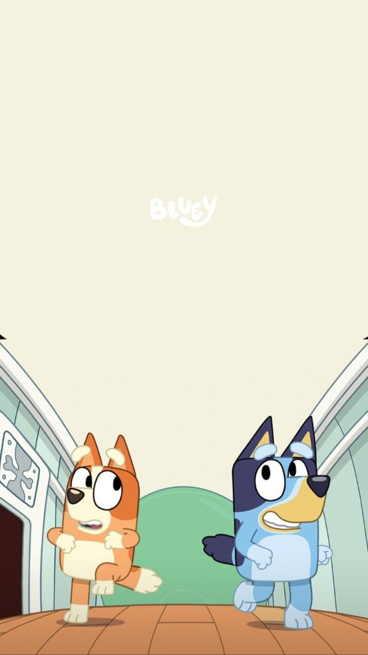 Bluey e Bingo personaggi, 720x1280 Full HD Verticale, iPhone