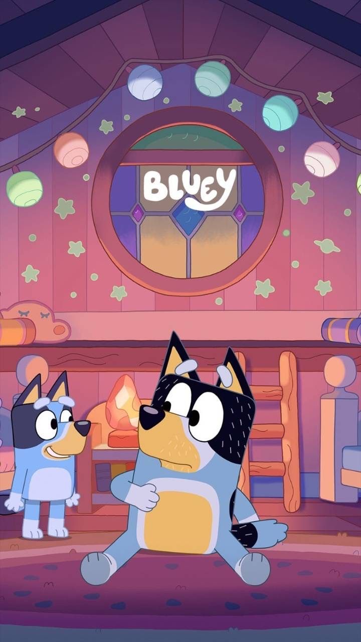 Bluey e Bingo casa sull'albero, 720x1280 Verticale, Mobile