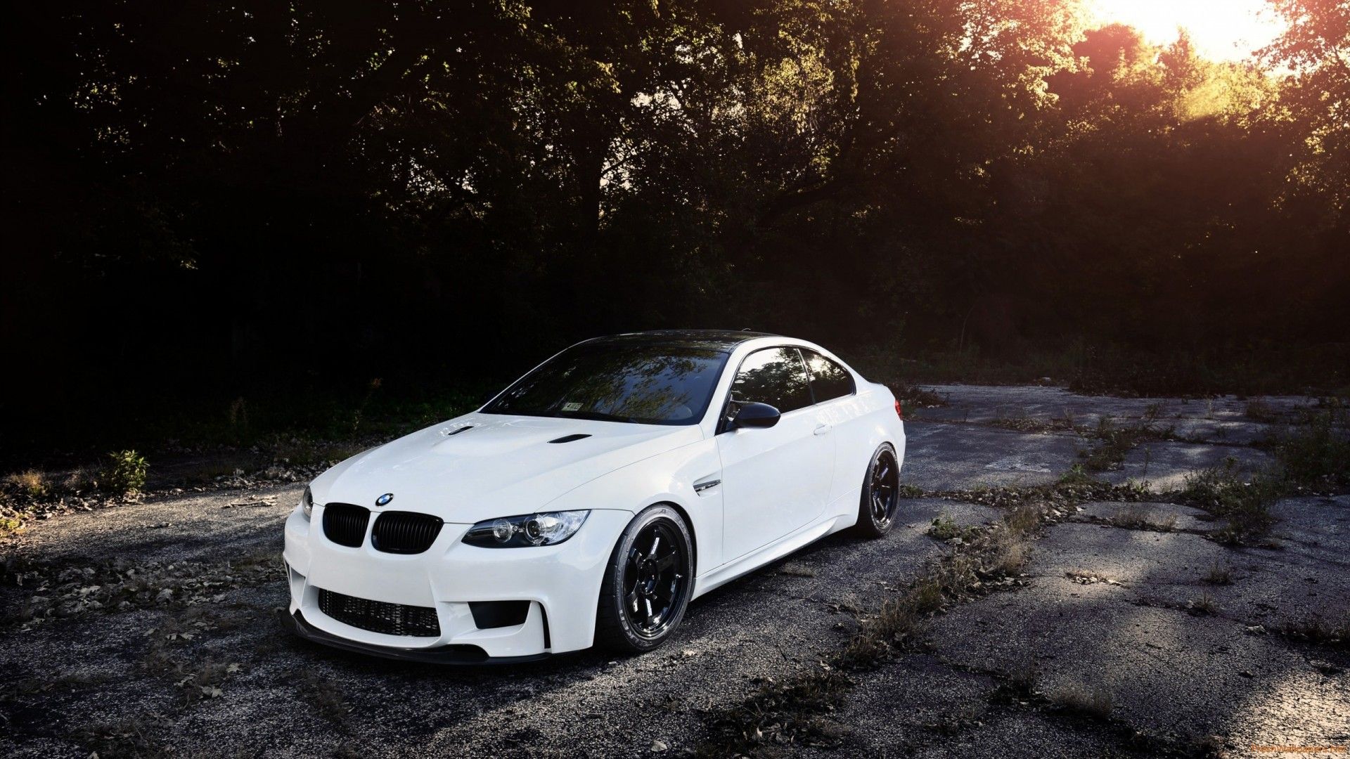 BMW M3 bianca, 1920x1080 1080p, Desktop
