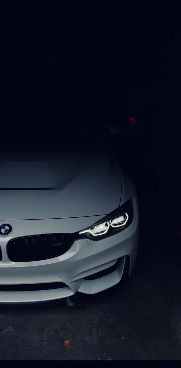 BMW M3 bianca scuro, 630x1280 Verticale, Mobile