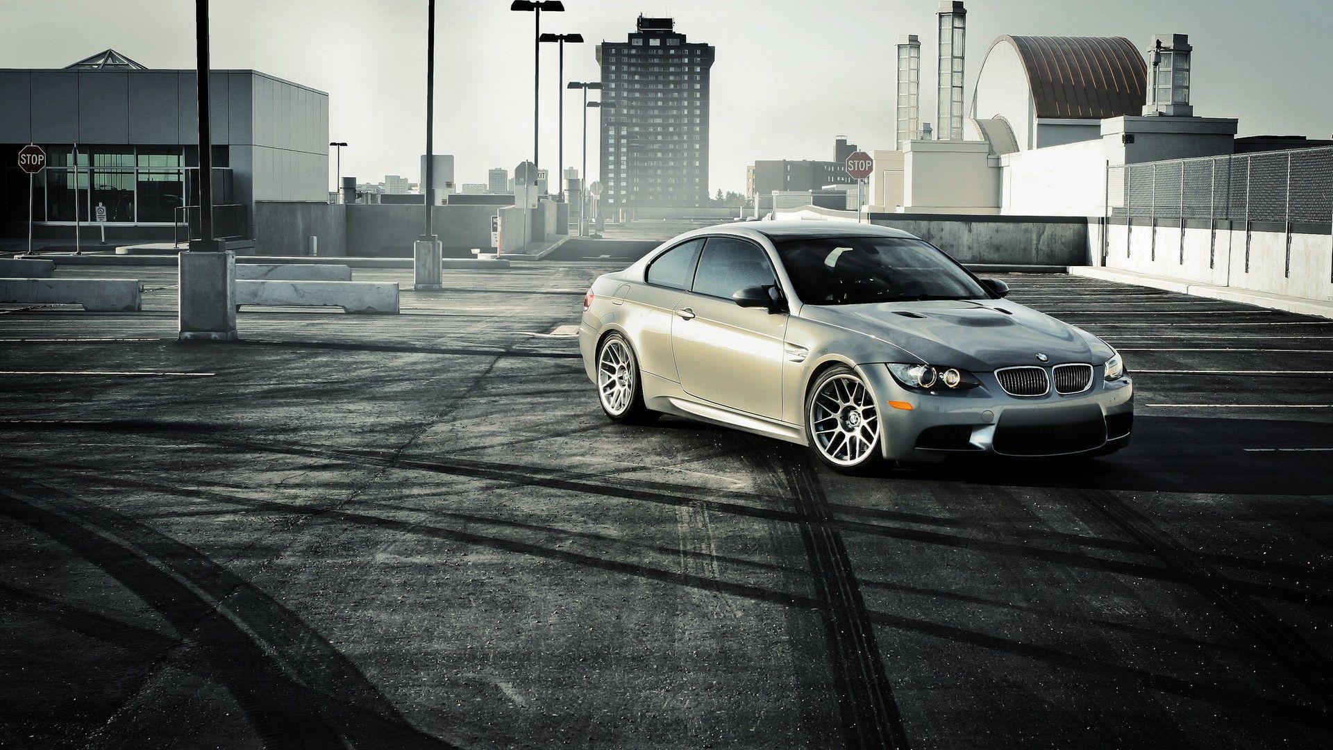 BMW M3 grigia su tetto, 1920x1080 1080p, Desktop