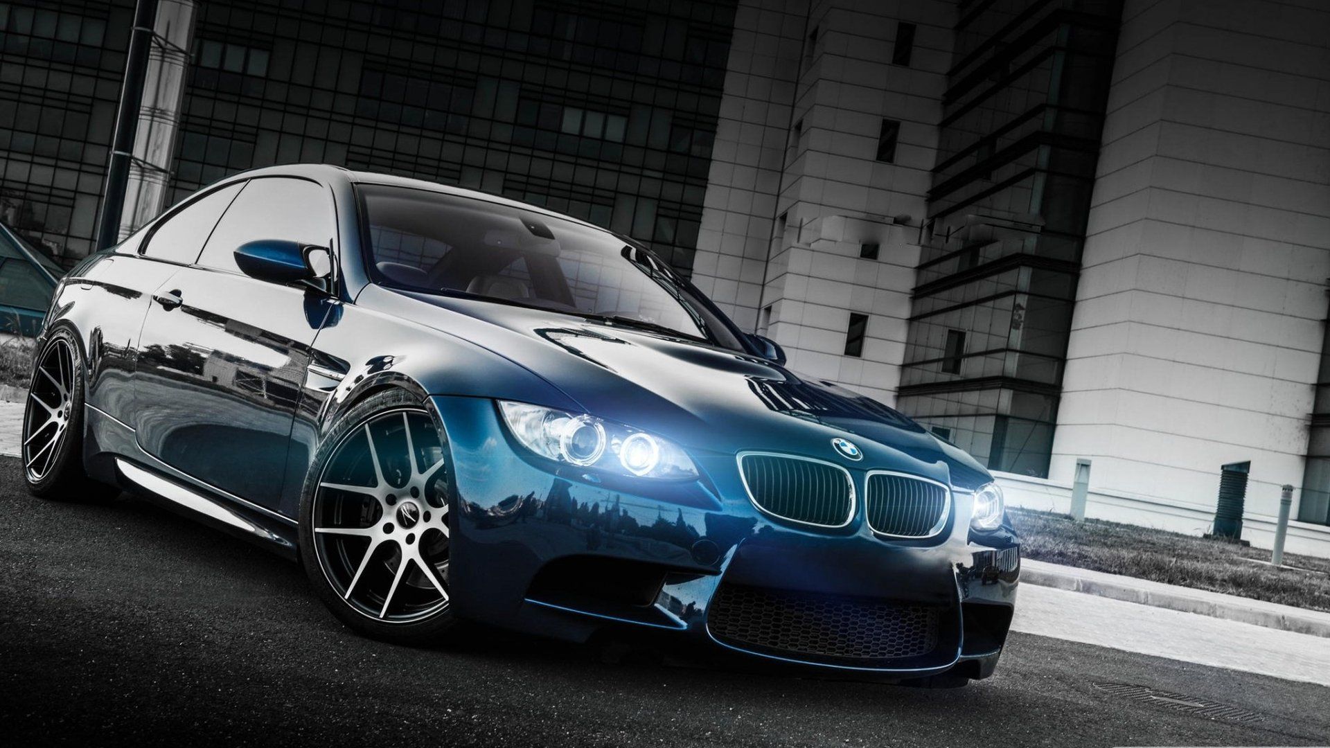 BMW M3 blu scuro, 1920x1080 1080p, Desktop