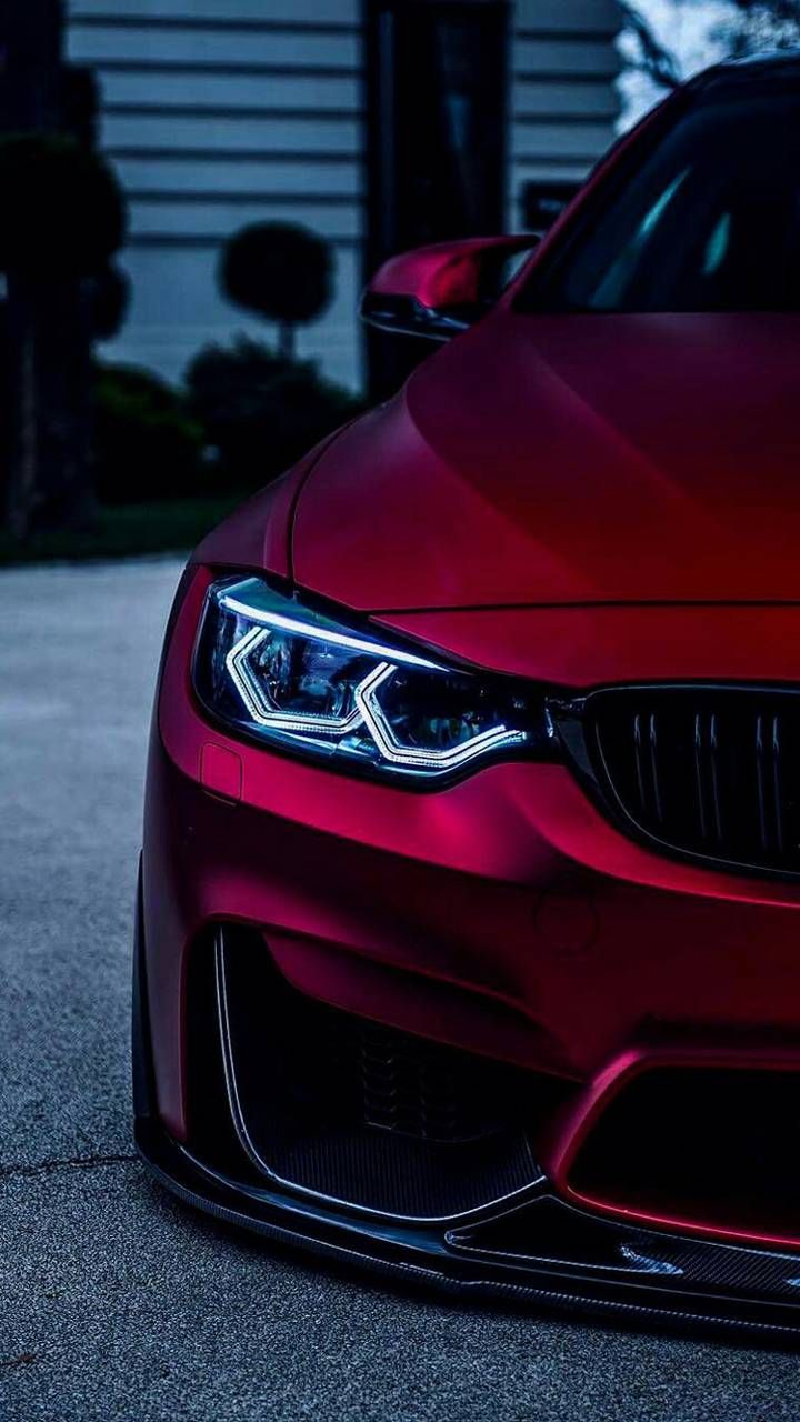 Frontale BMW M4 rossa, 720x1280 Full HD Verticale, iPhone