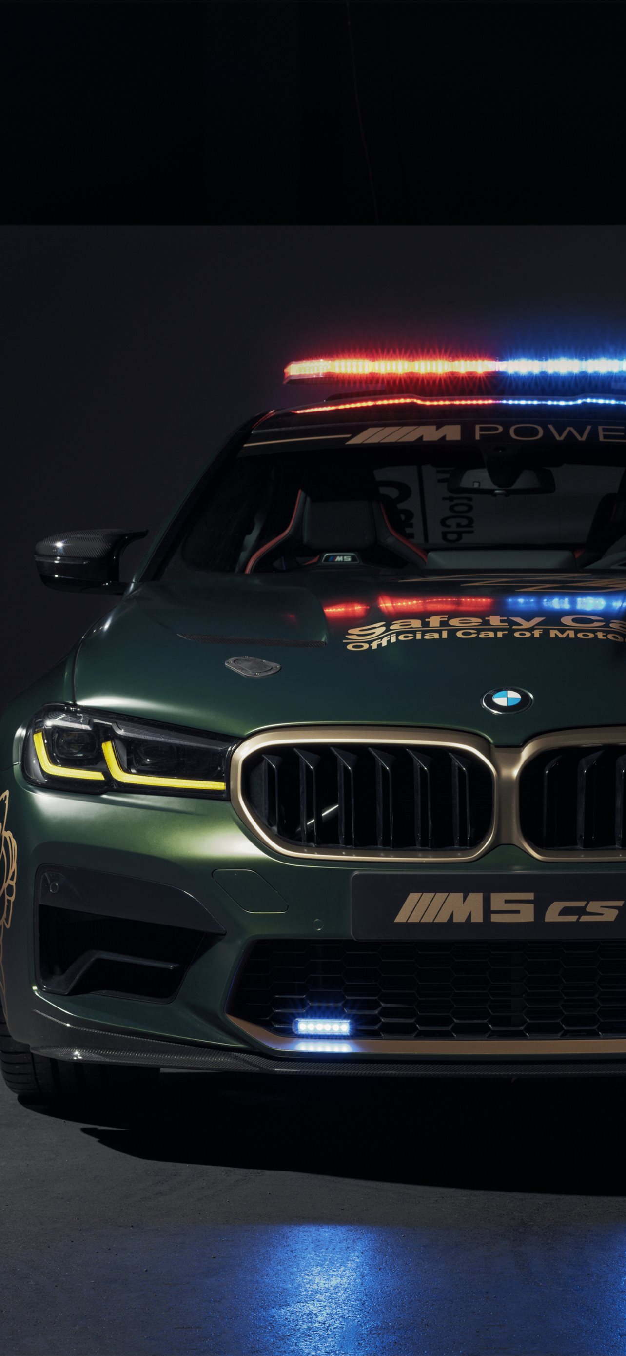 BMW M5 auto safety car, 1284x2778 Verticale, Mobile