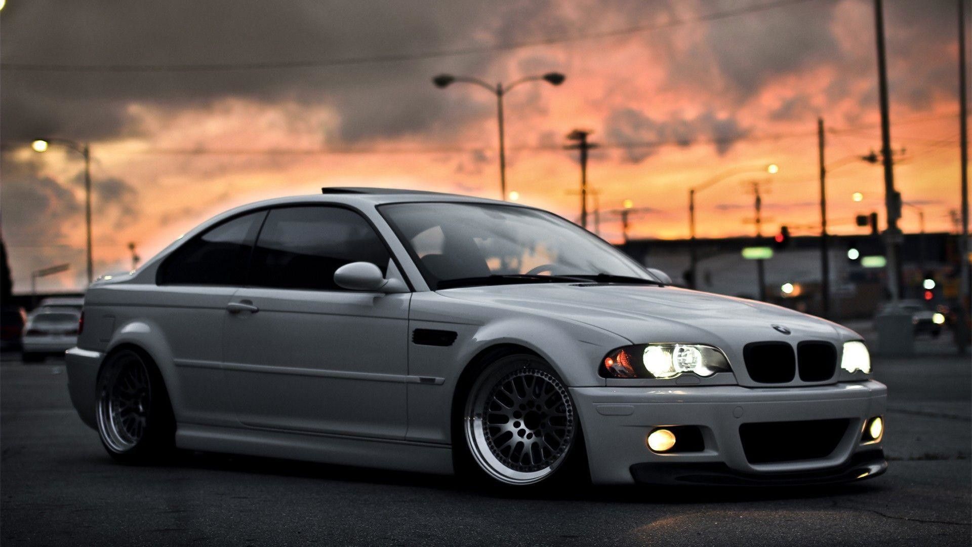 BMW E46 grigia al tramonto, 1920x1080 Full HD, Notebook Gaming