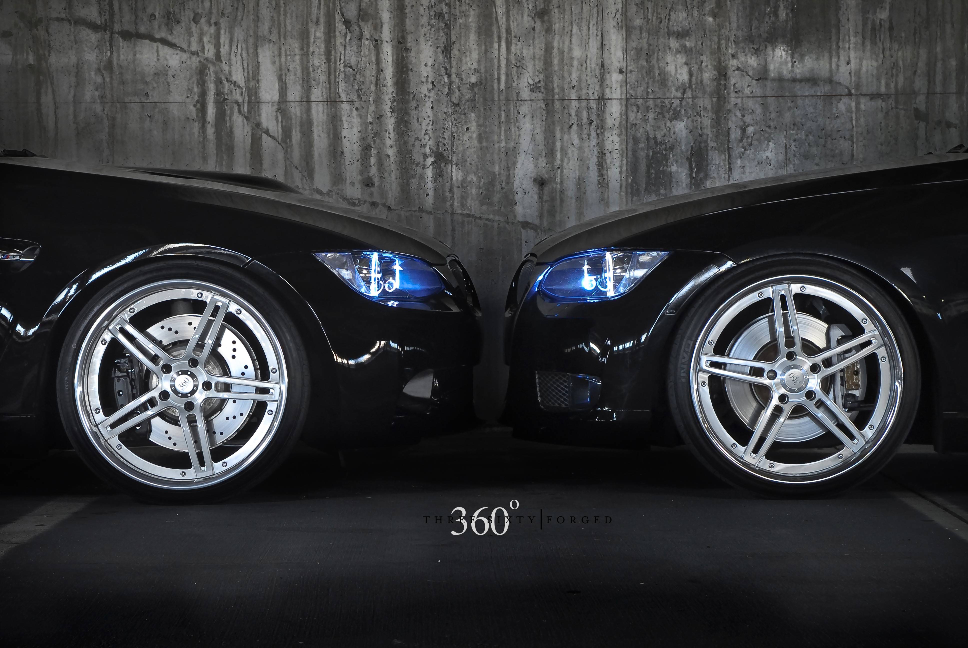 BMW blu su strada alberata, 1920x1200 WUXGA, Notebook Gaming