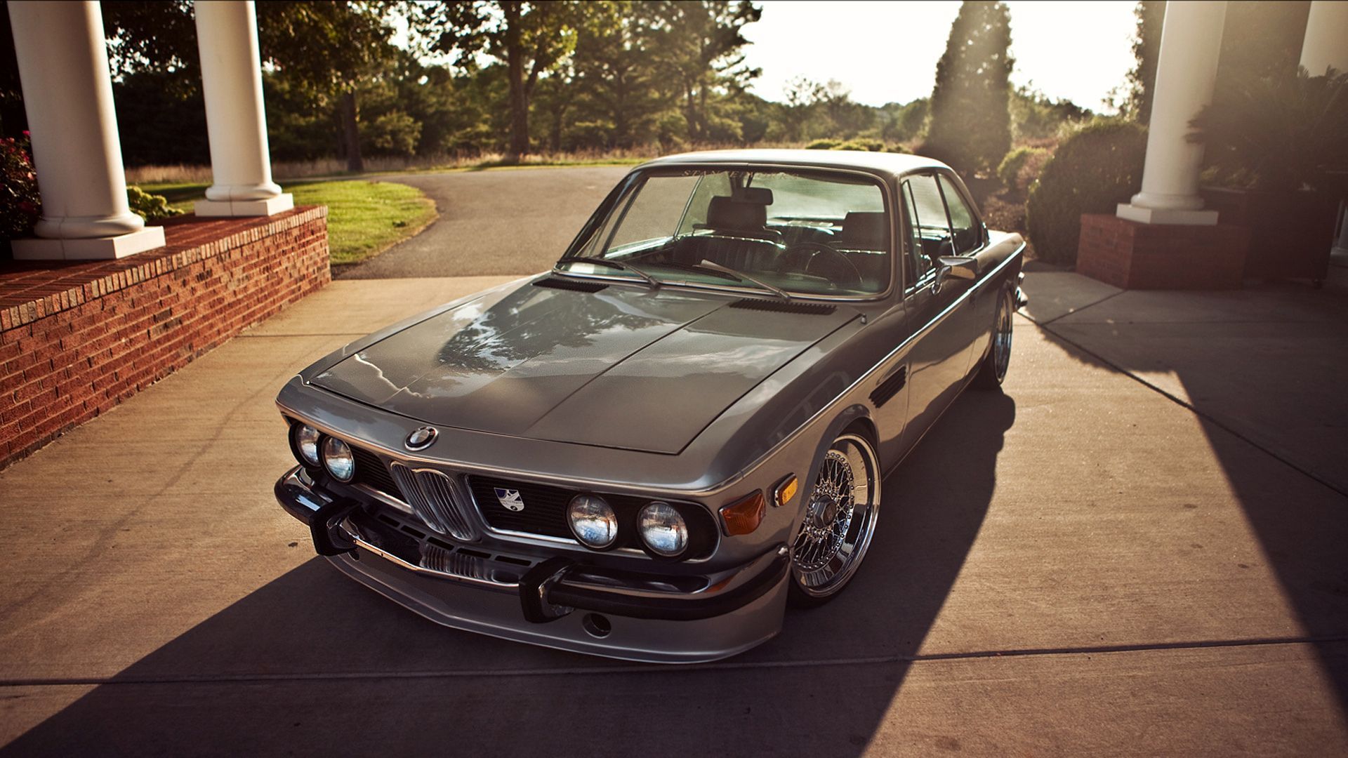 BMW coupé classica grigia, 1920x1080 Full HD 1080p, Desktop