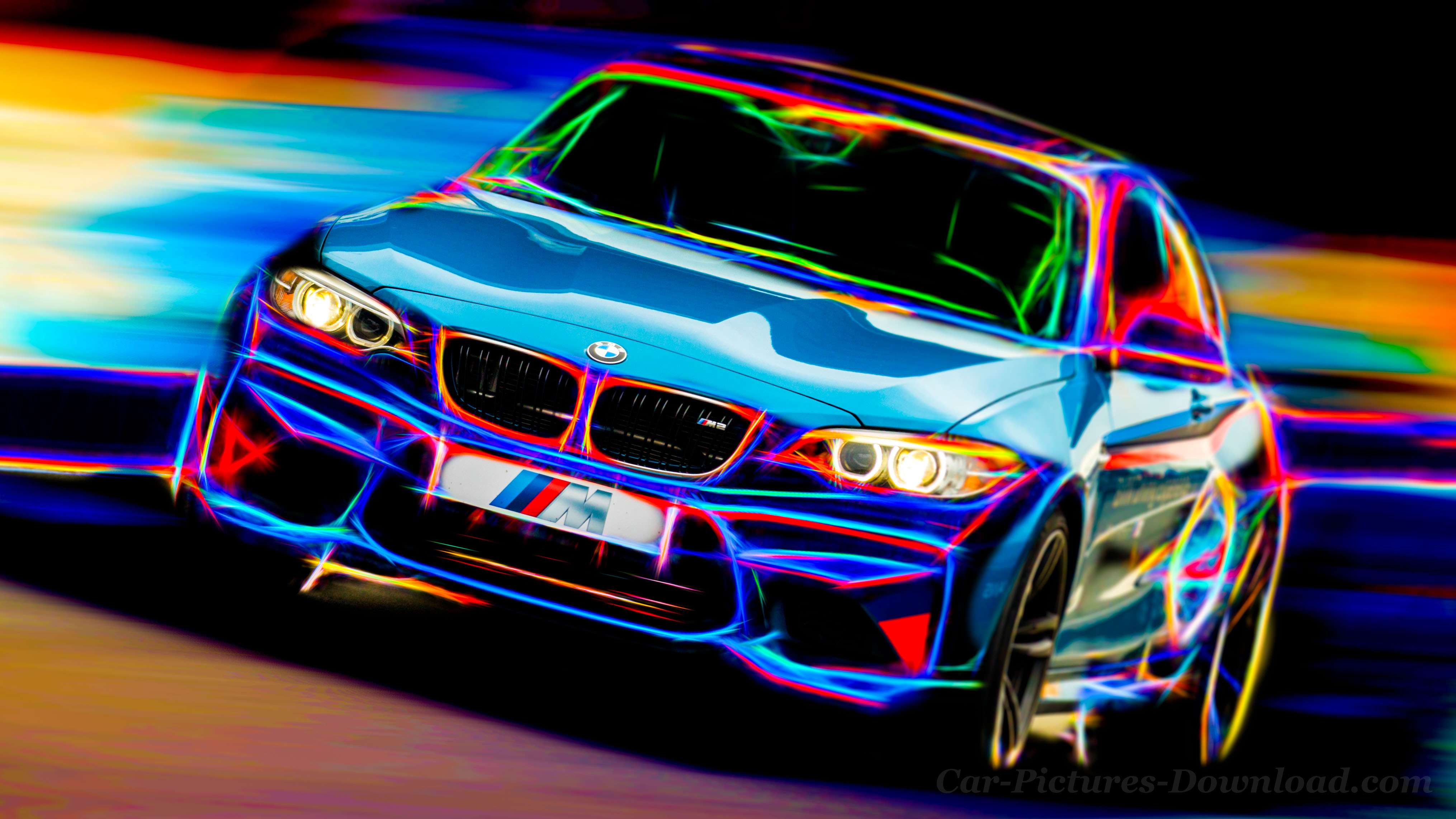 BMW auto sportiva colorata, 4060x2284 4K Ultra HD, Monitor 4K