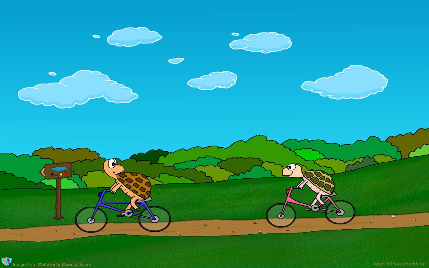 Cane cartoon in BMX, 1080x1920 Full HD Verticale, Smartphone