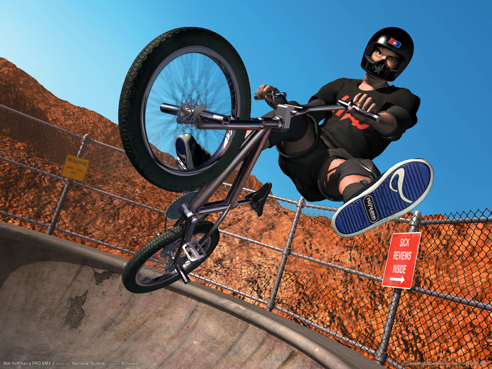 Ciclista BMX salto skatepark, 1600x1200 HD, Desktop