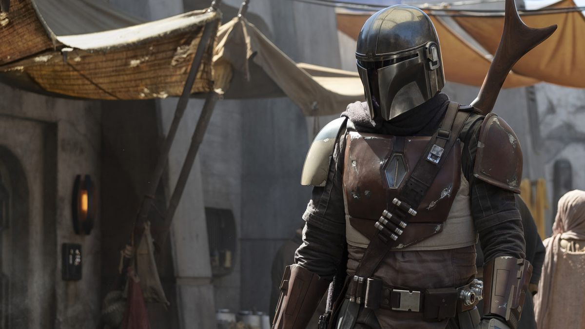 Mandaloriano armatura Star Wars, saga fantascientifica, 1200x675 HD, Desktop