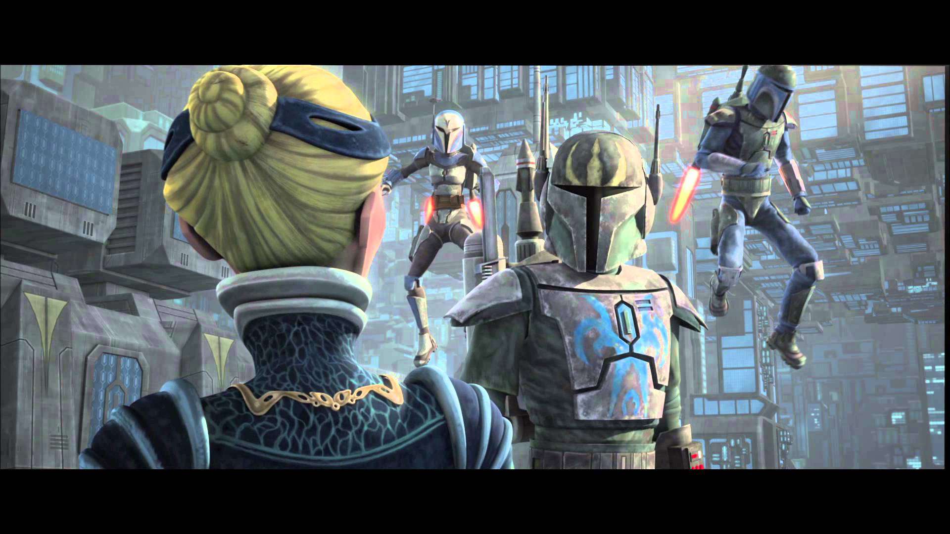 Bo-Katan Star Wars Clone Wars, 1920x816 Panoramico, Dual Screen