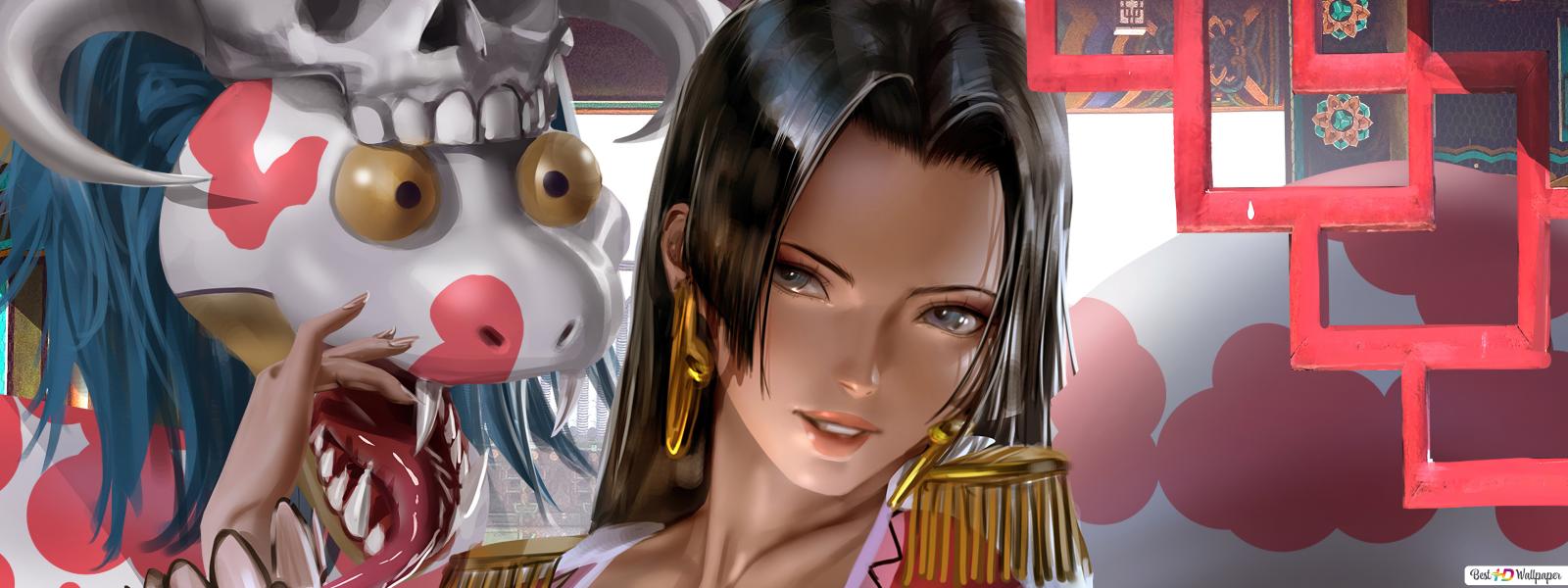 Boa Hancock One Piece anime, 1600x600 21:9, Ultrawide