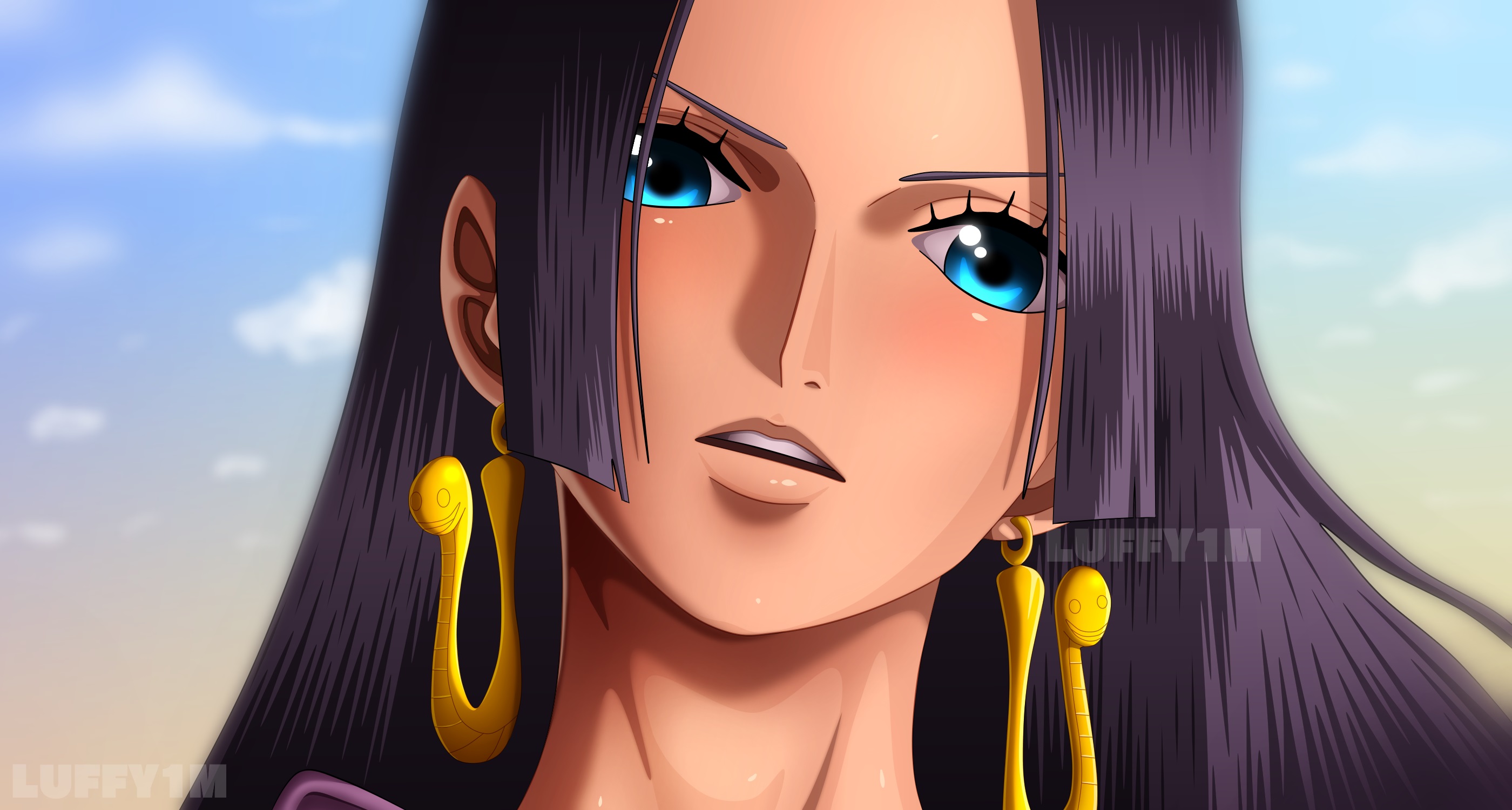 Boa Hancock, One Piece, 2800x1500 2K, Monitor Gaming