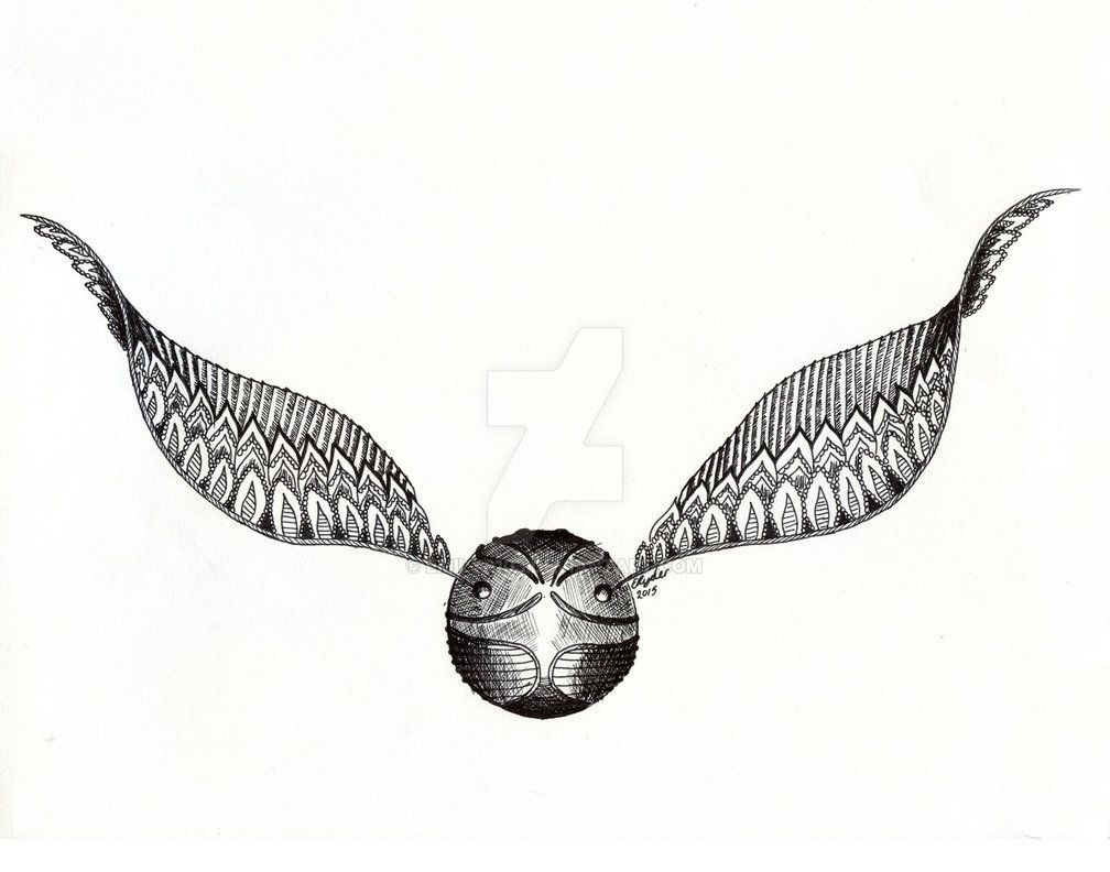 Boccino d'oro disegno Harry Potter, 900x911 Full HD Verticale, Smartphone