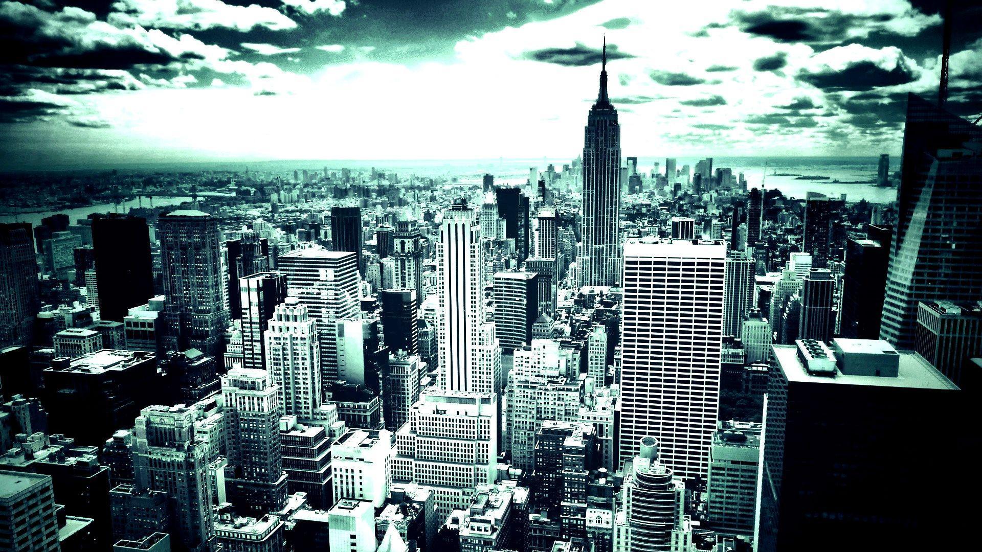 Vista aerea città Bogotà, 1920x1080 Full HD, Desktop