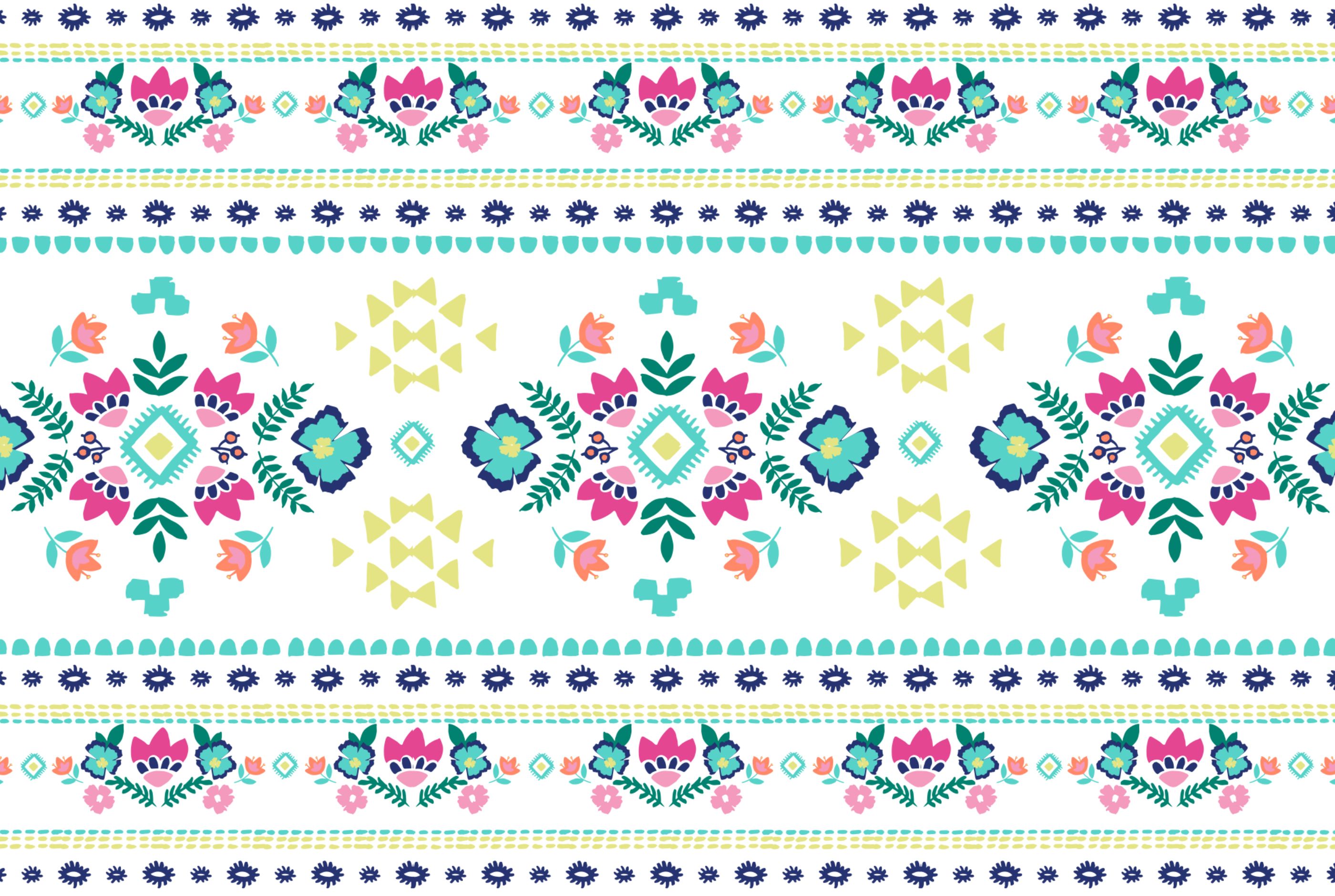 Motivo floreale boho colorato, 2800x1880 2K+, PC