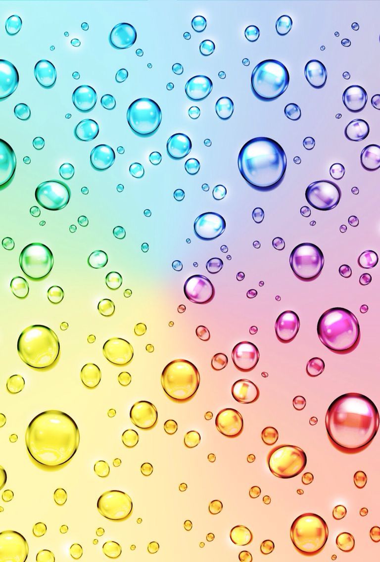 Bolle colorate arcobaleno, 768x1136 Verticale, Xiaomi
