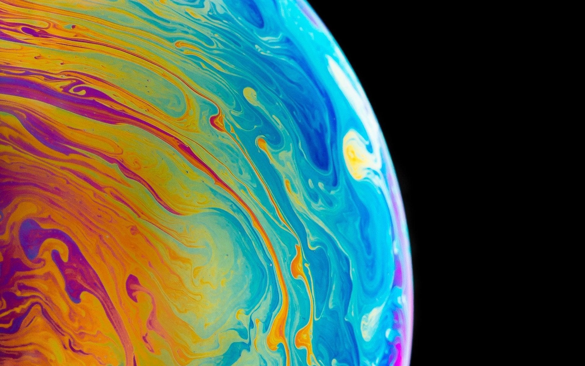 Bolla di sapone colorata, 1920x1200 Full HD+, Desktop