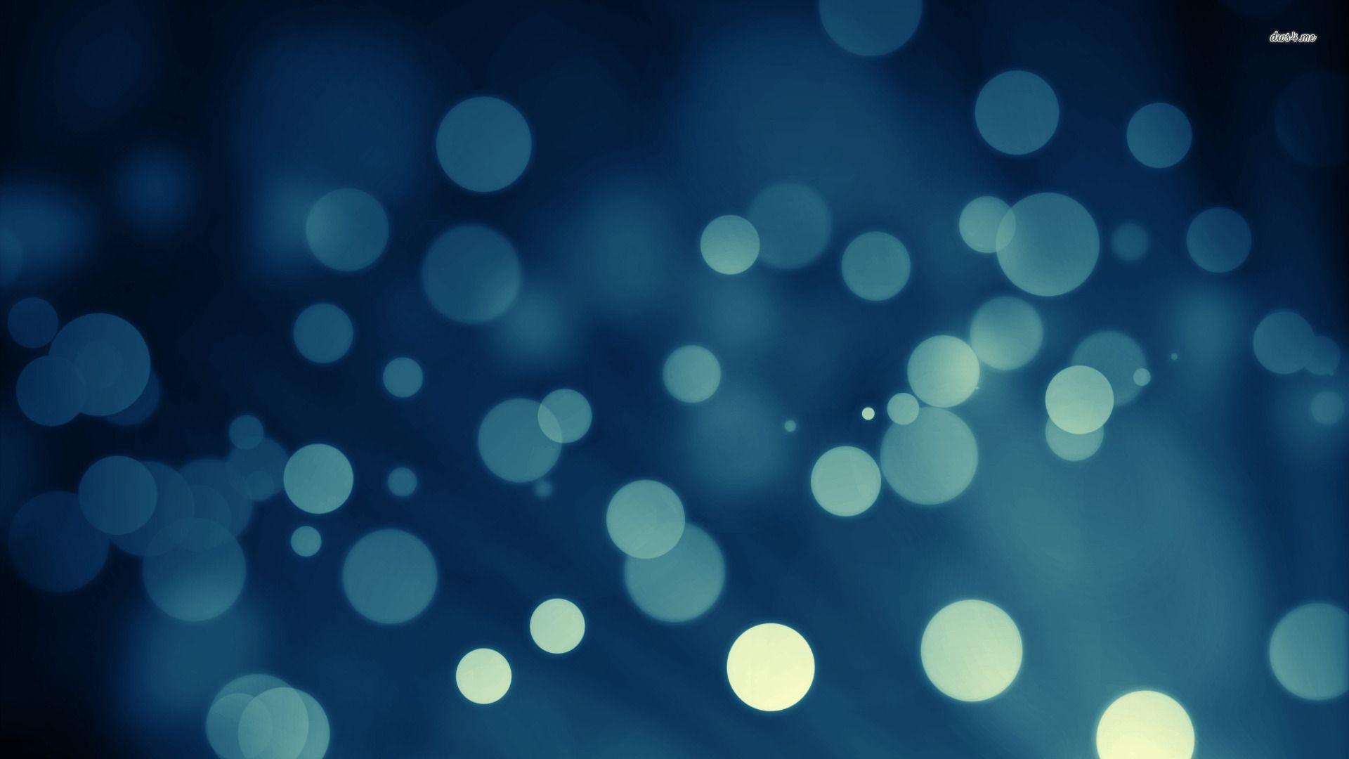 Bolle bokeh blu astratte, 1920x1080 1080p, PC Desktop