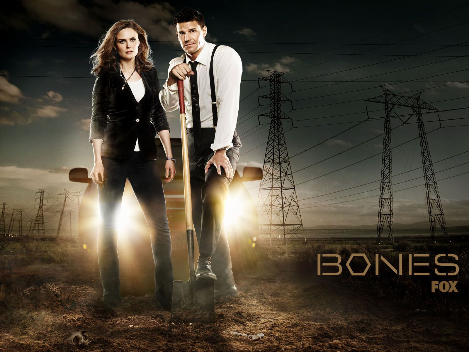 Cast serie TV Bones, 1920x1080 Full HD, Desktop