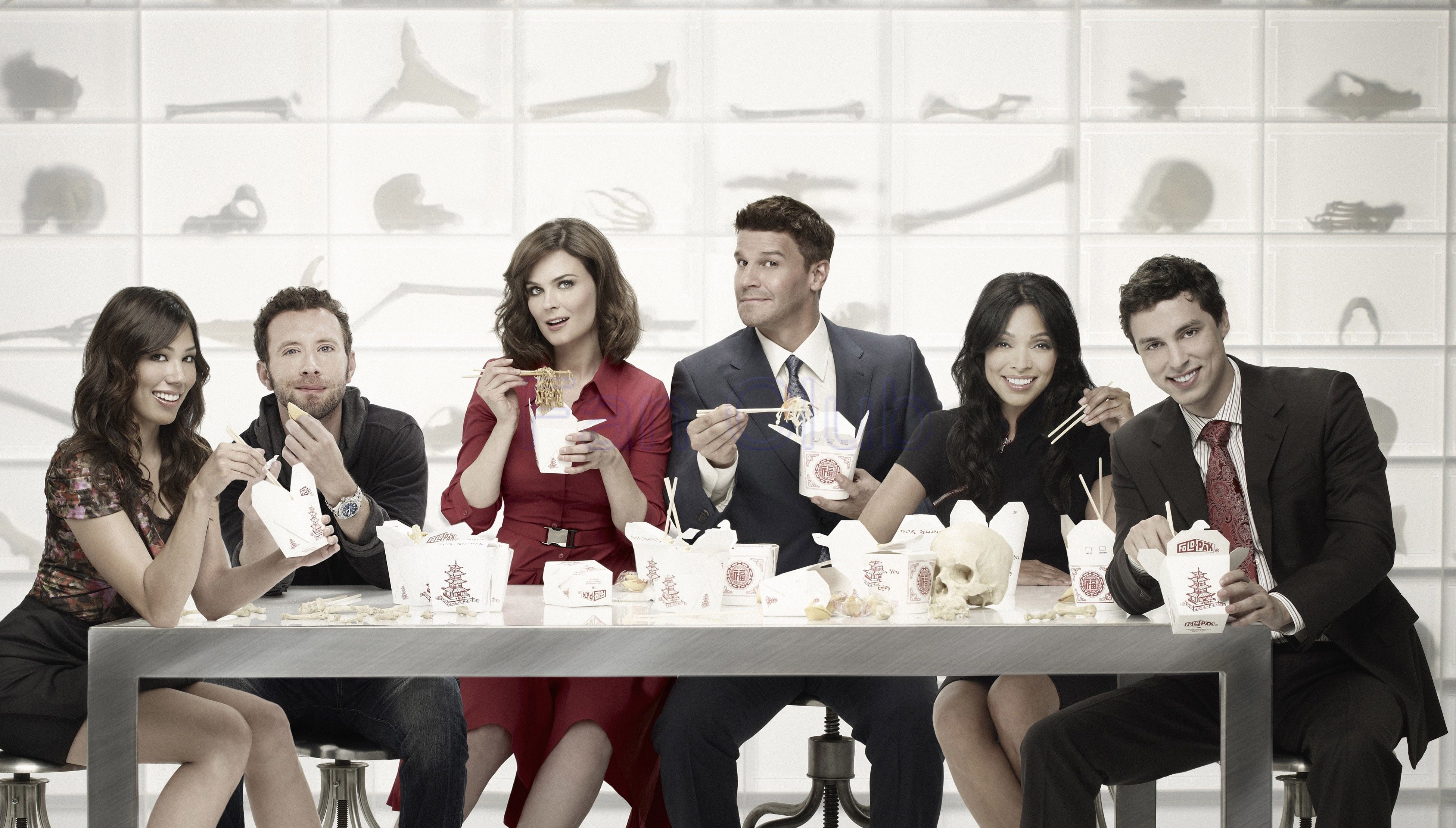 Cast Bones serie TV, 3900x2218 UHD, PC 4K